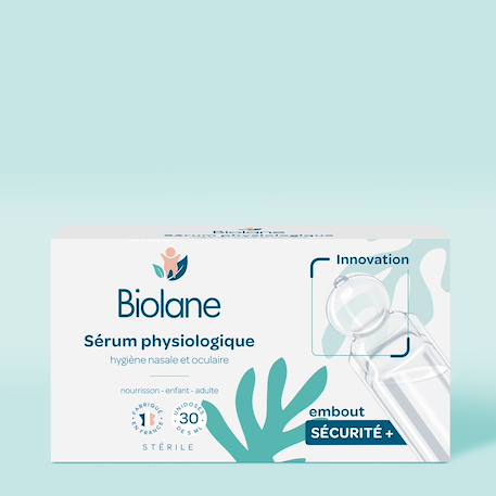 Biolane - Lot de 30 Unidoses de Sérum Physiologique - 5 ml
