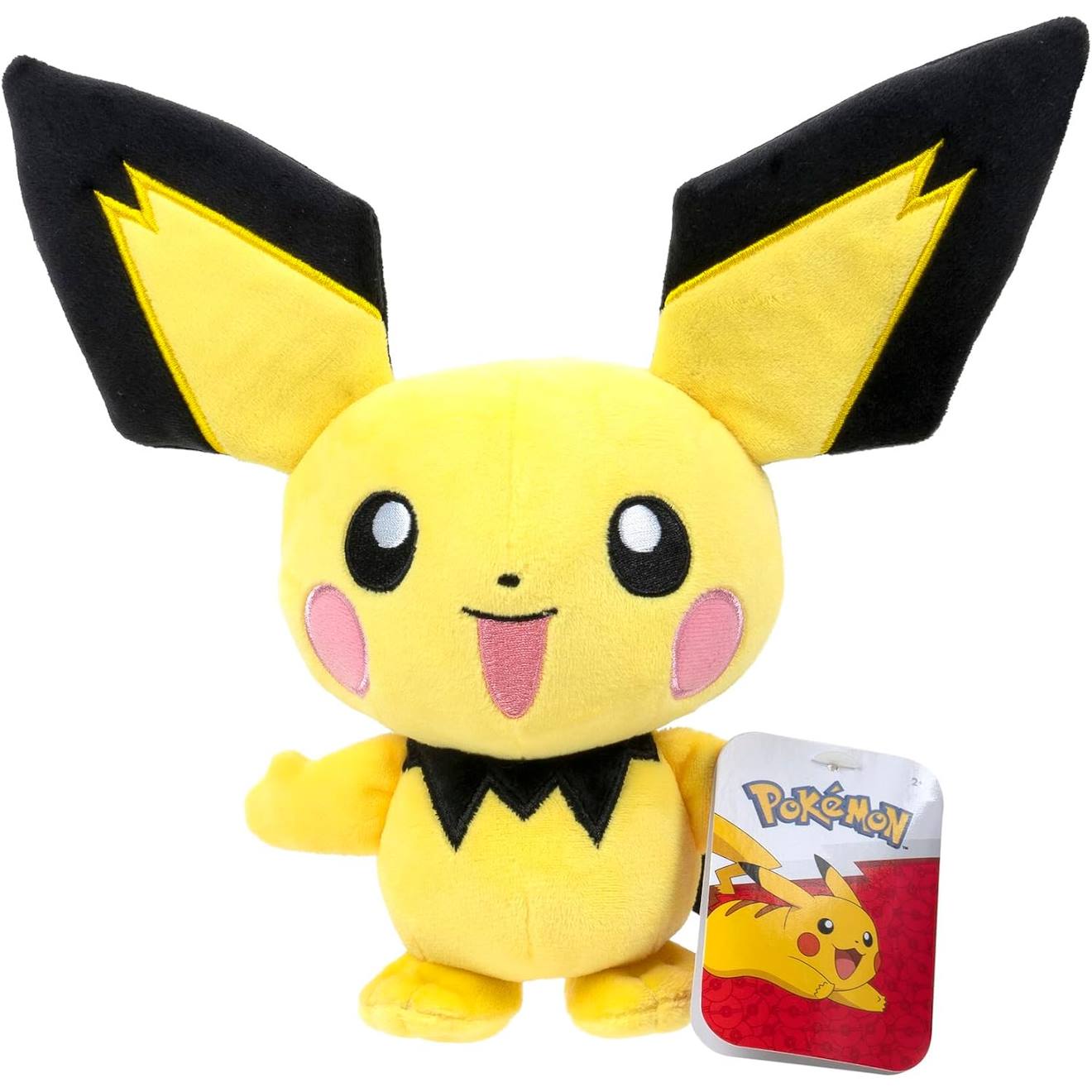 Pichu En Peluche Pokemon Jaune
