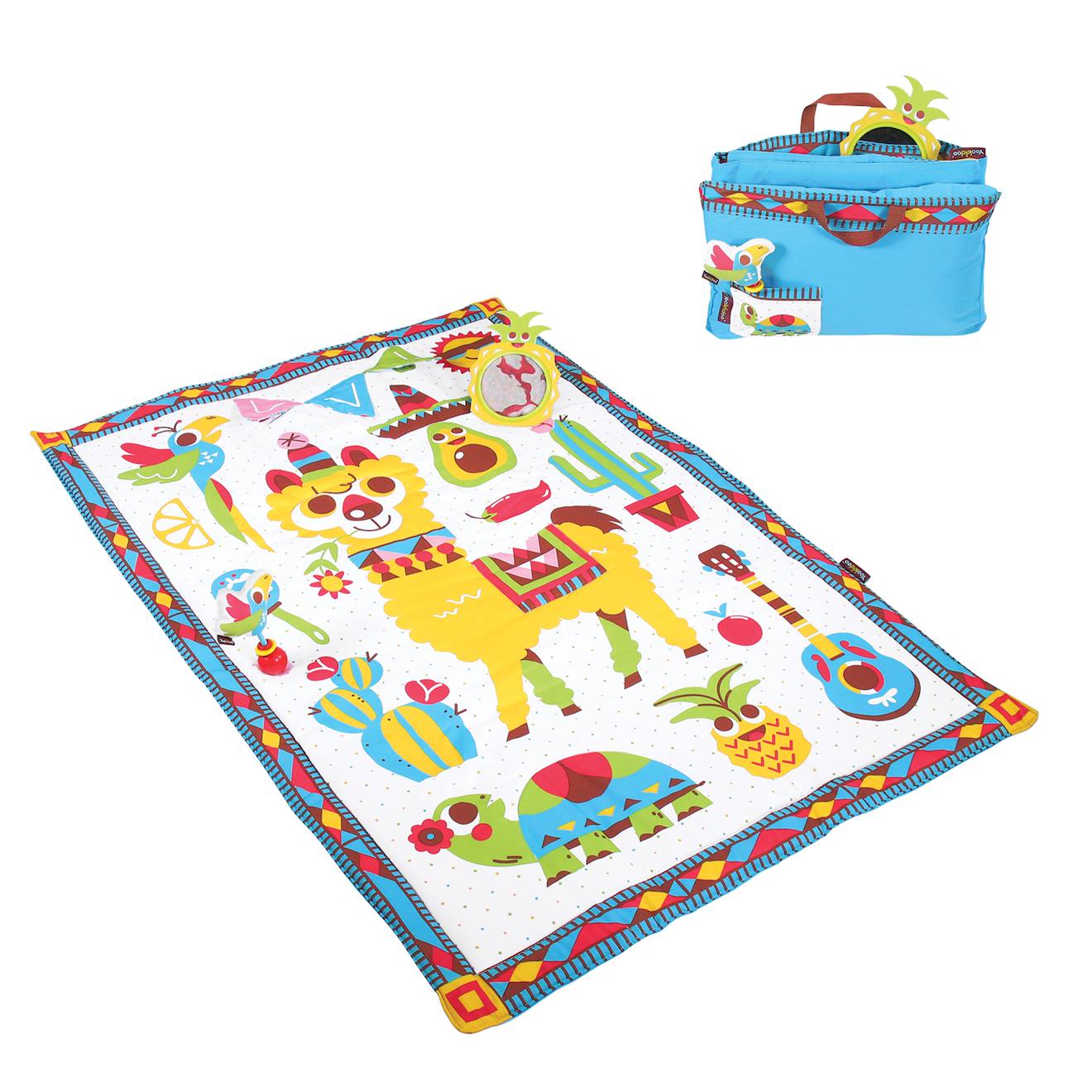Tapis D'activités Fiesta Playmat To Bag Multicolor (Yookidoo) - Image 2