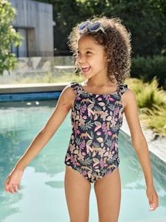 Maillot de bain 1 pièce imprimé fille Capsule famille  - vertbaudet enfant