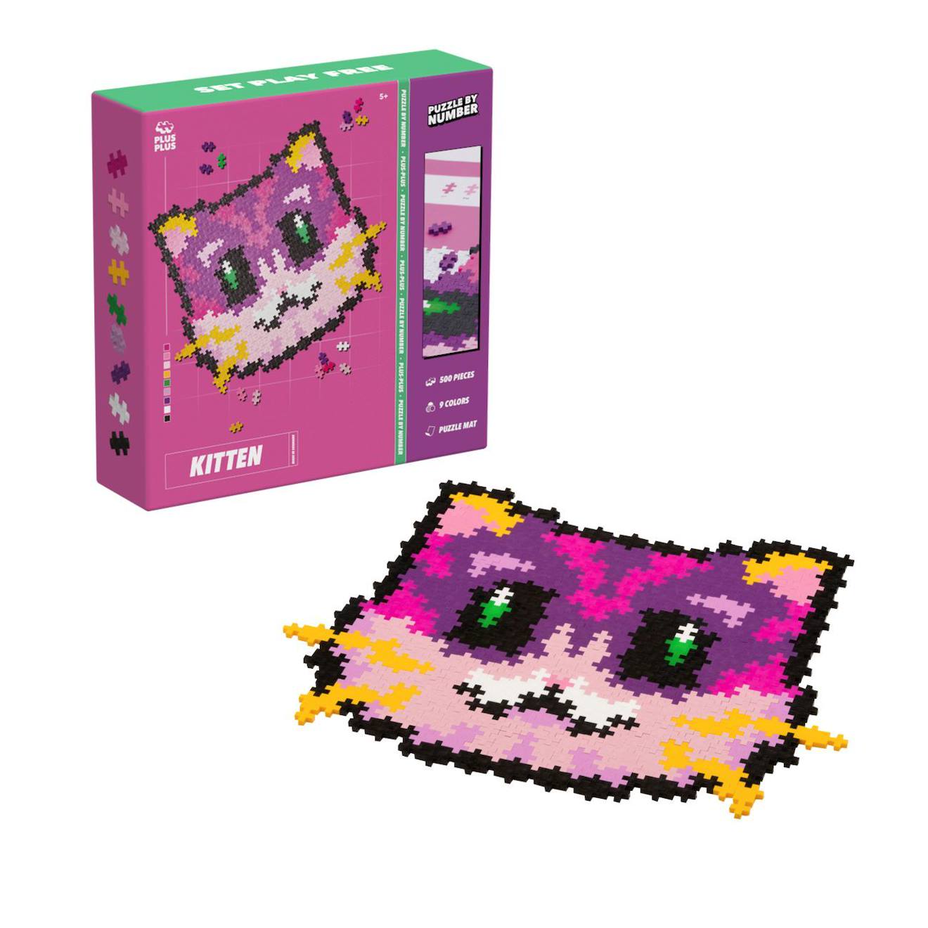 Puzzle Chaton 500 Pcs Multicolore