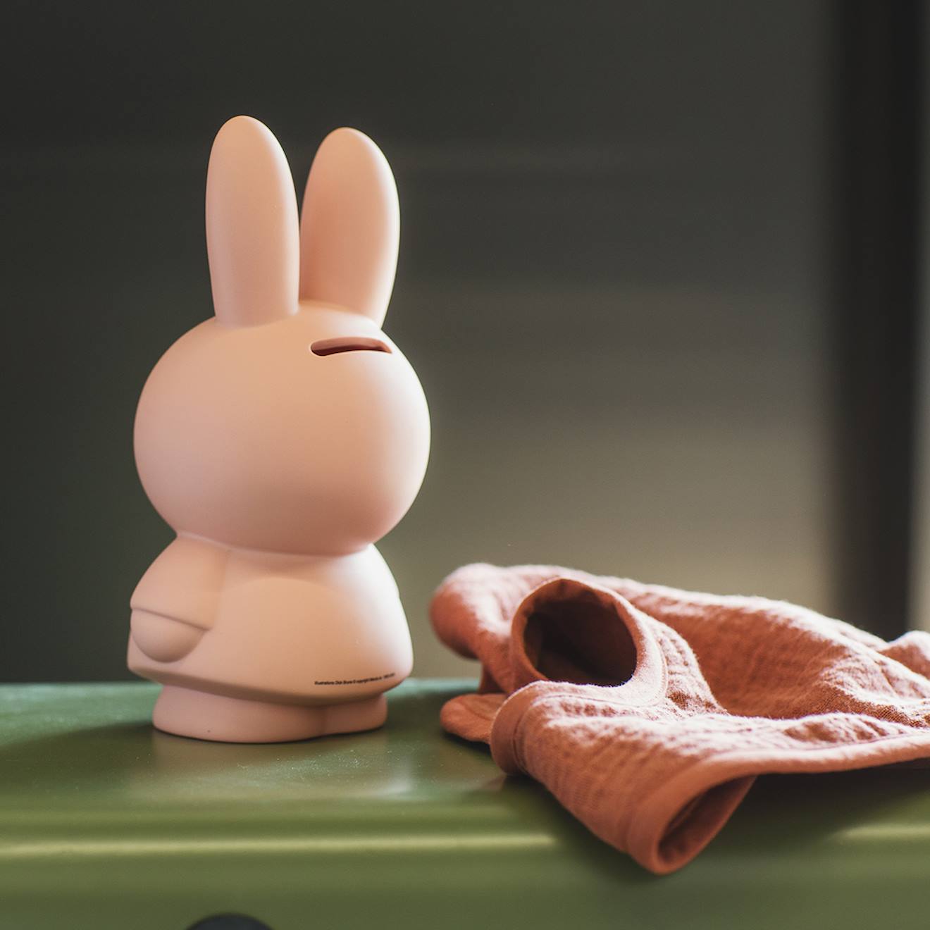 Tirelire Miffy Rose (Atelier Pierre Junior) - Image 2