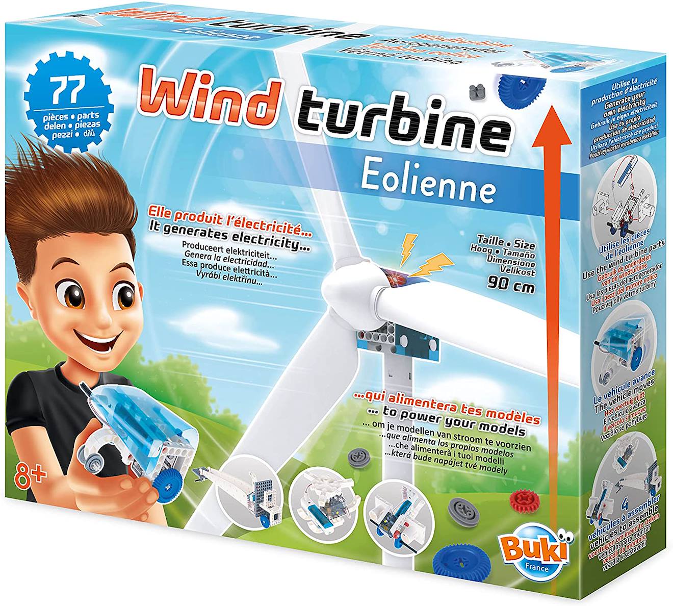 Éolienne Blanc