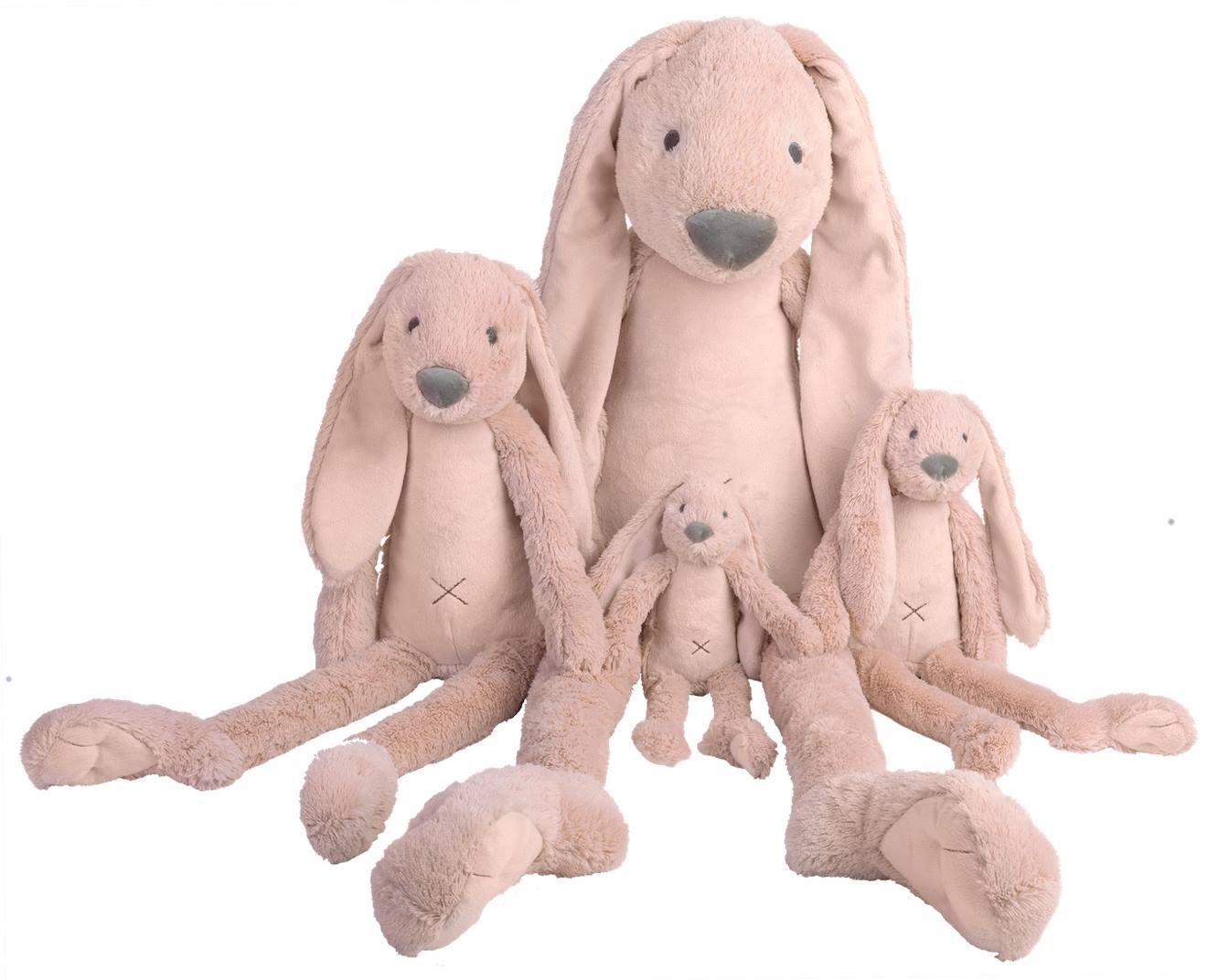 Peluche Lapin Richie 28 Cm Rose (Happy Horse) - Image 1