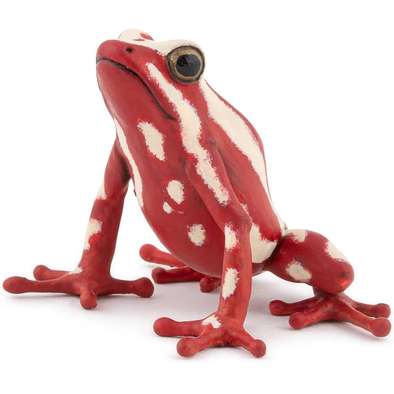 Figurine Grenouille Flèche Tricolore Rouge