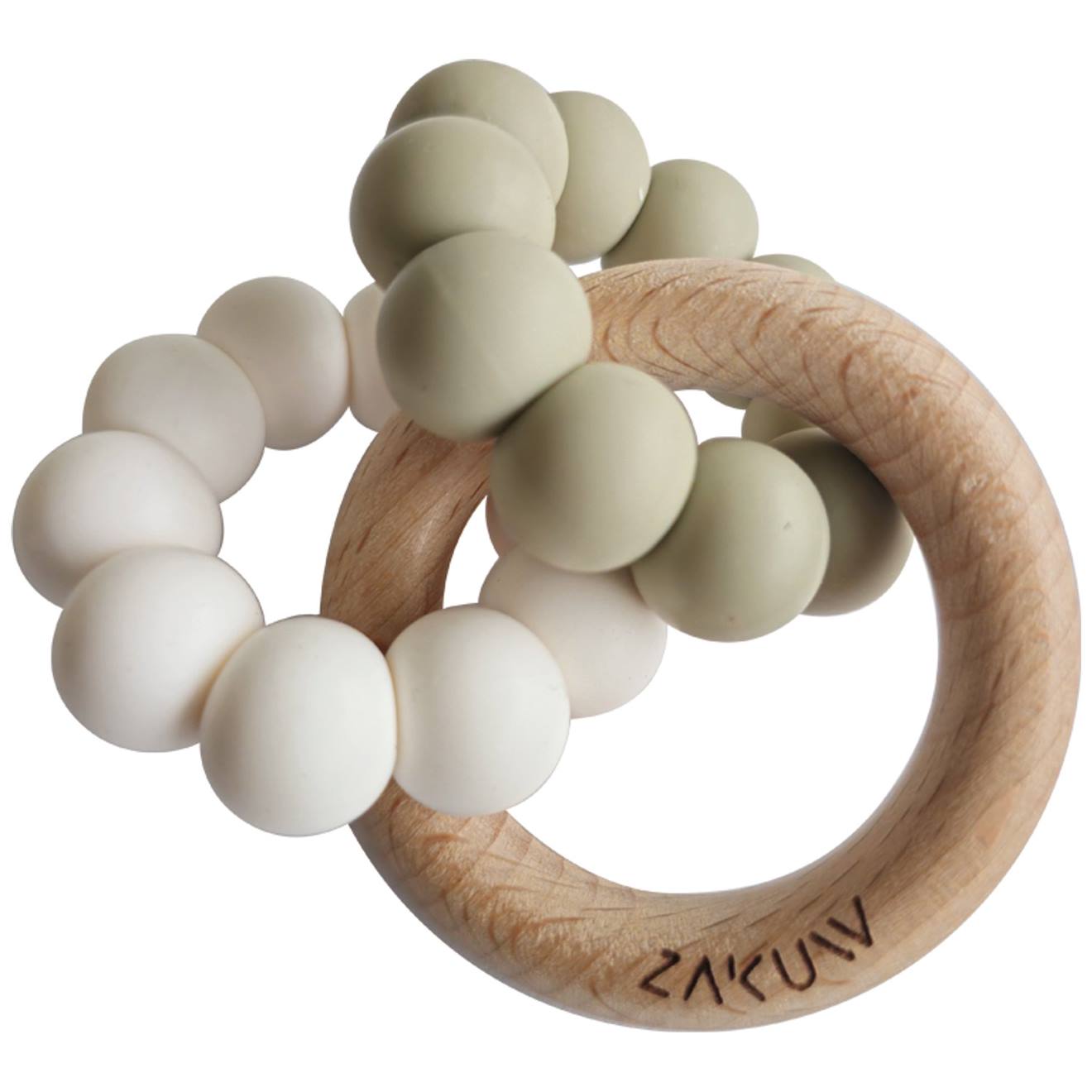 Anneau De Dentition Vert/blanc