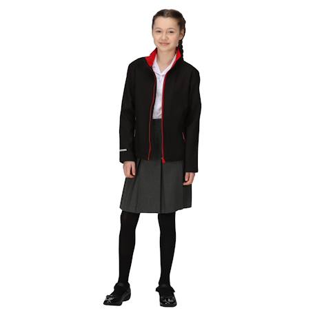 Veste softshell polyester ablaze Bleu marine / bleu roi+Noir / rouge classique+Rouge classique / noir 8 - vertbaudet enfant 
