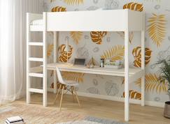 Chambre et rangement-Chambre-Bureau, table-Bureau primaire-Bureau pour lit mezzanine june