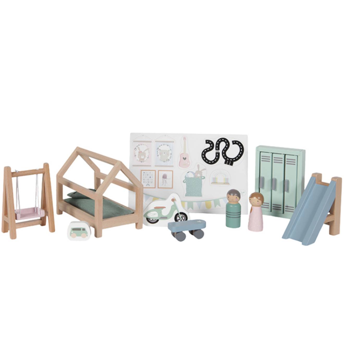 Chambre D'enfant Et Accessoires Bleu, Rose, Vert