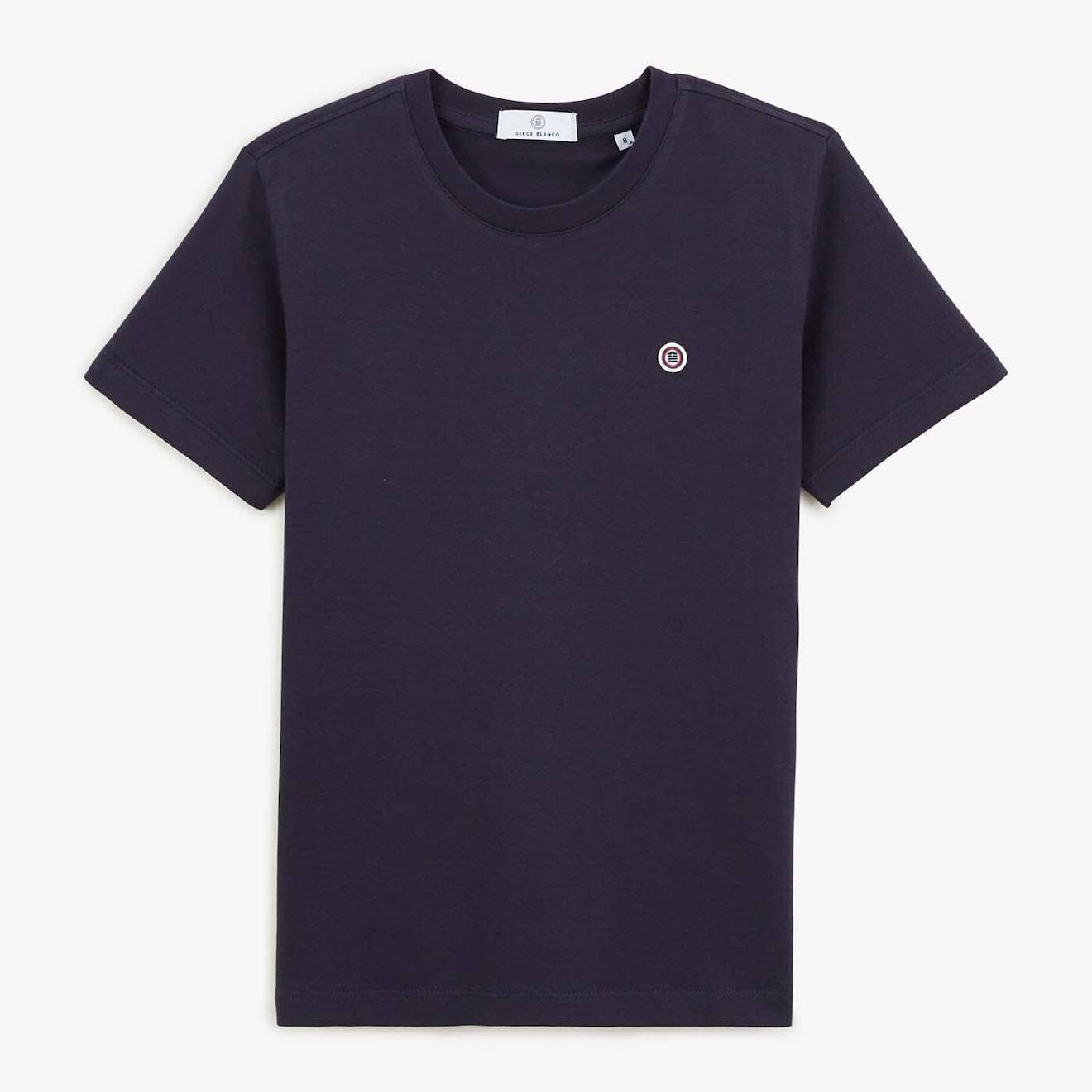 T-shirt Manches Courtes Theo Junior Bleu Foncé