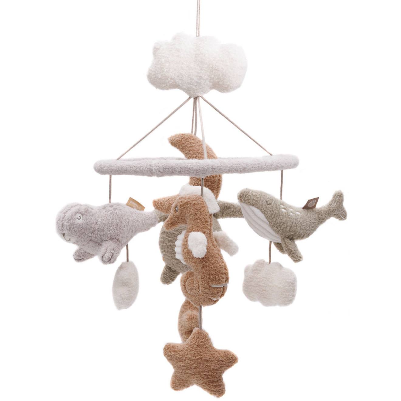 Mobile Bébé Deepsea Gris, Marron, Beige