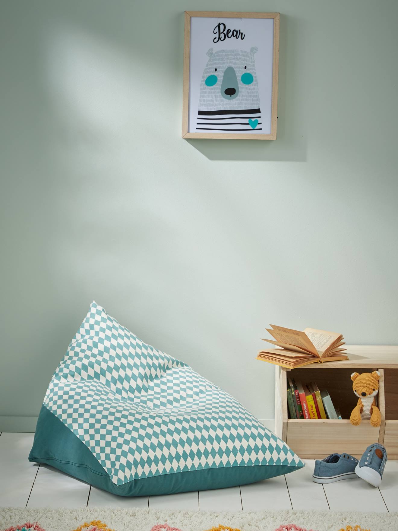 Boite lumineuse Ours multicolor