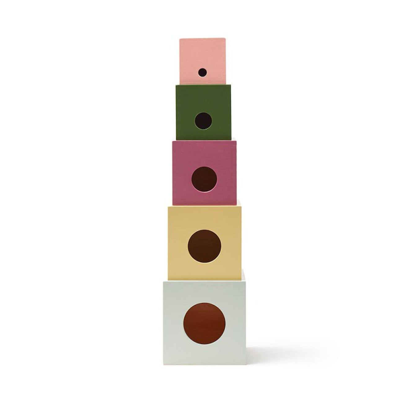 Cubes Bois 5 Pcs Edvin Multicolore
