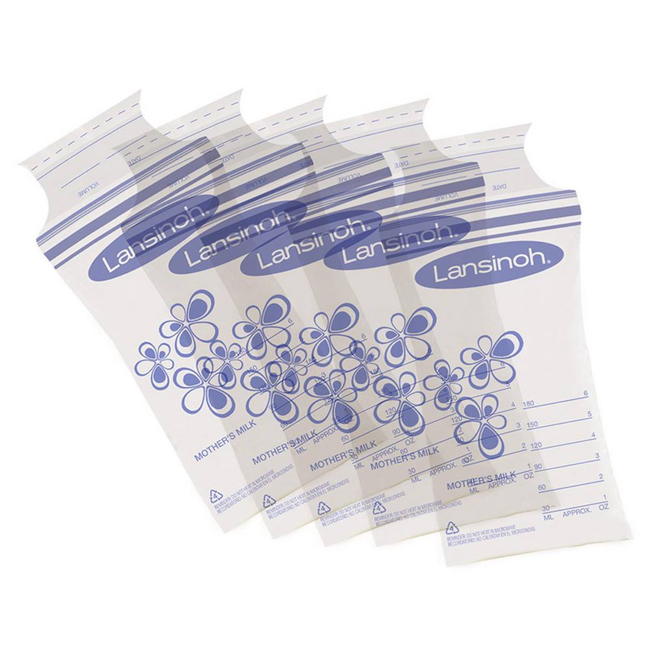 Sachet De Conservation Du Lait Maternel 25 Pc Multi-coloured (Lansinoh) - Image 1