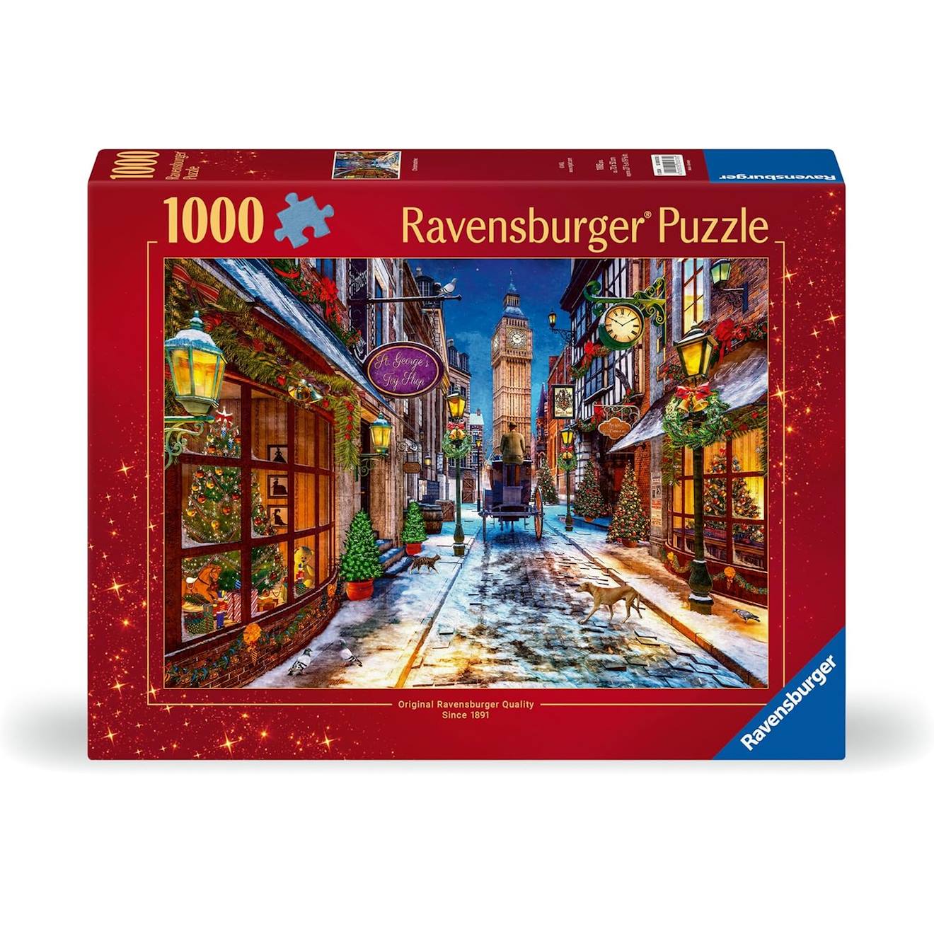 Puzzle Période De Noël 1000 Pcs Rouge