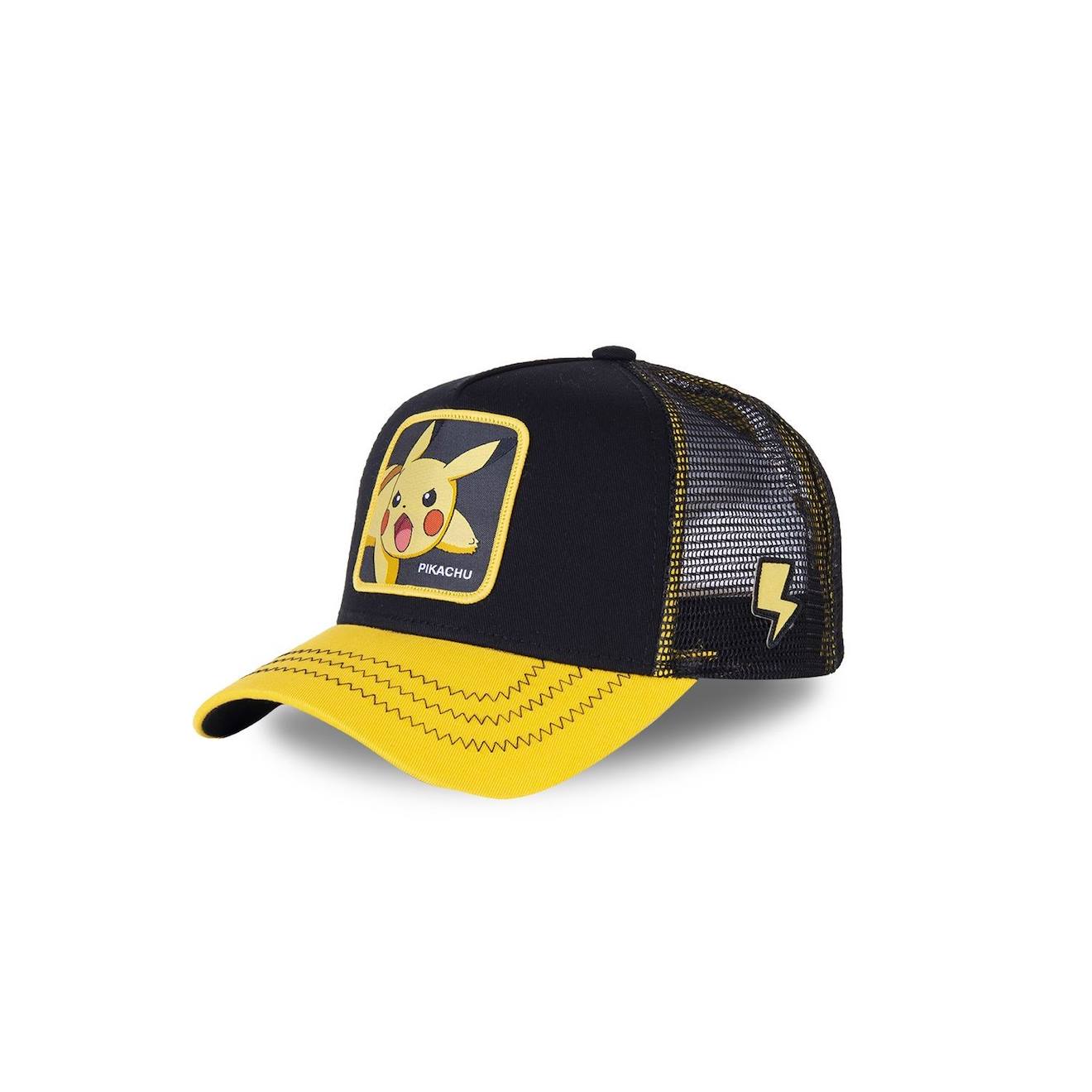 Casquette Junior Capslab Pokemon Pikachu Noir