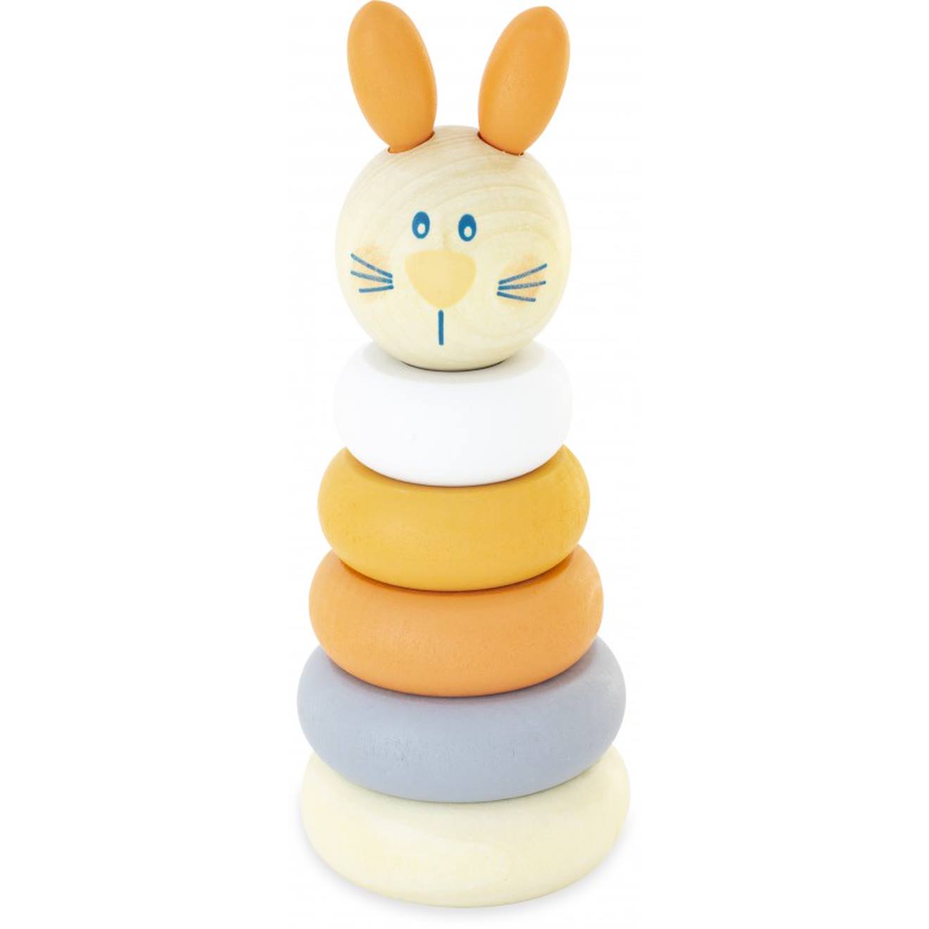 Petit Empilable Lapinou Orange