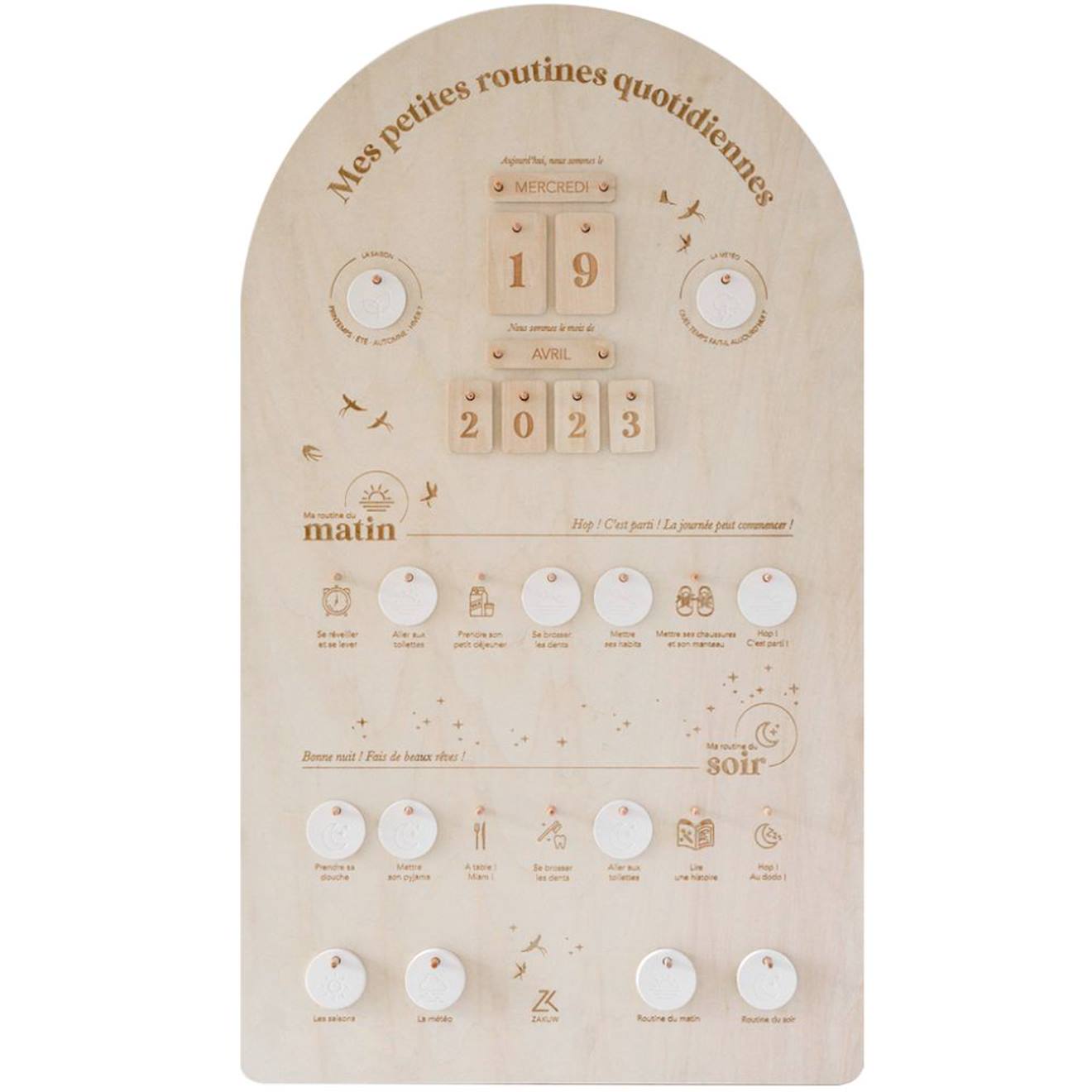 Tableau À Suspendre Beige