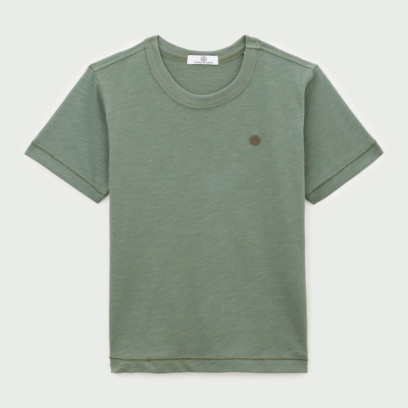 T-shirt Junior En Jersey Kaki