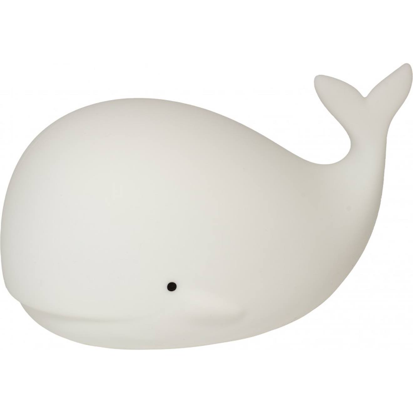 Petite Veilleuse Baleine Blanc