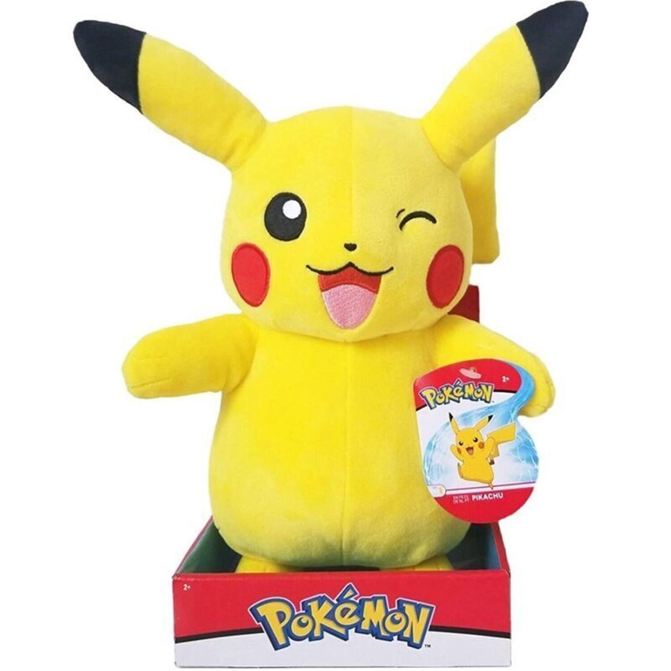 Pokémon - Peluche 30cm - Pikachu Jaune