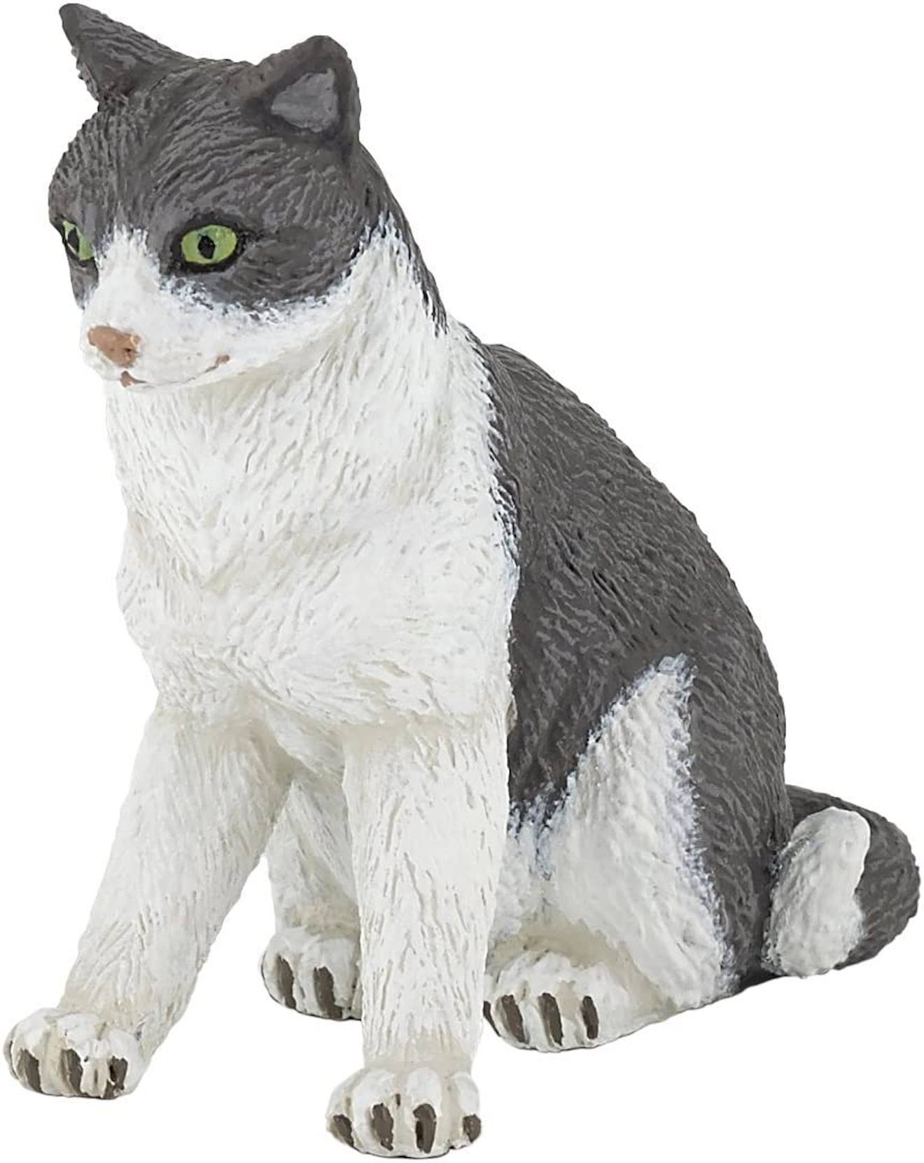 Figurine chatte assise noir
