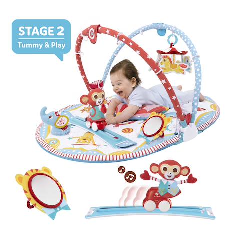 Yookidoo - Tapis Gymotion Circus Playland Multicolor