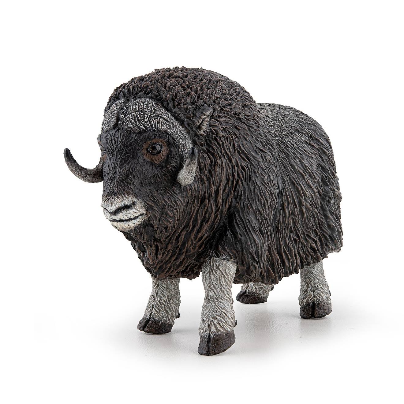 Figurine Bœuf Musqué Gris