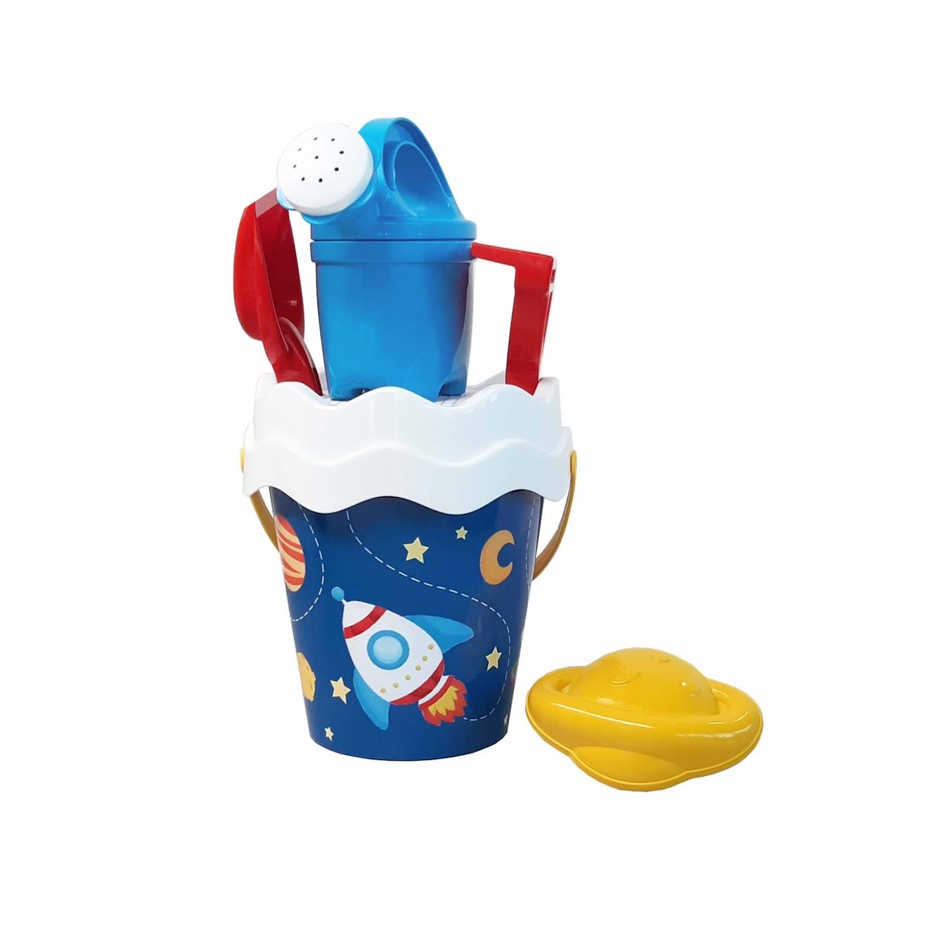 Ensemble De Seaux Space Multicolore