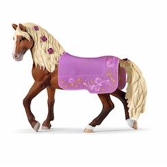 Jouet-Jeux d'imagination-Figurines, mini mondes, héros et animaux-Étalon paso fino spectacle équestre