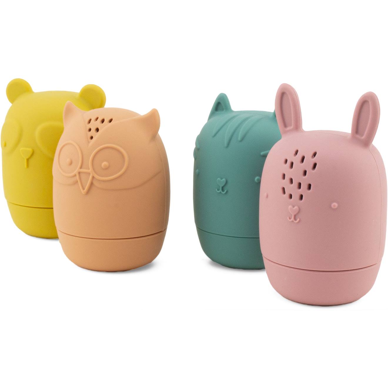 Jouets Bain Silicone Animaux Aspergeurs Rouge (Ulysse) - Image 2