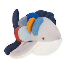 Jouet-Premier âge-Peluches-Peluche poisson arc-en-ciel