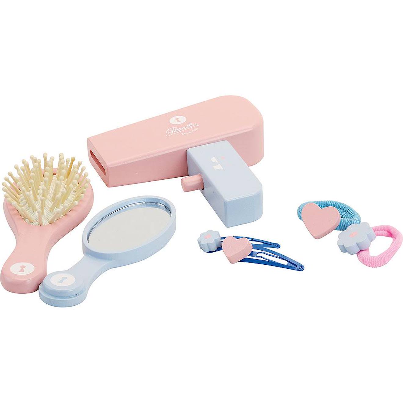 Set De Coiffure Pour Poupée Rose