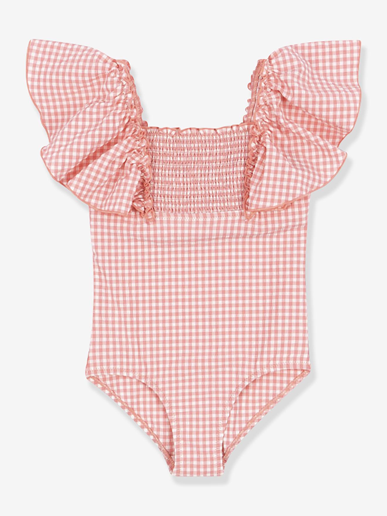 Maillot de bain 1 pièce Fresia rose