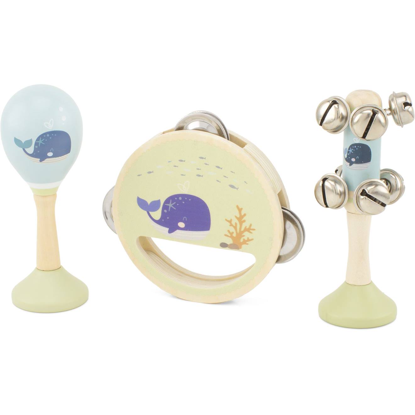 Set Musical Baleine Beige