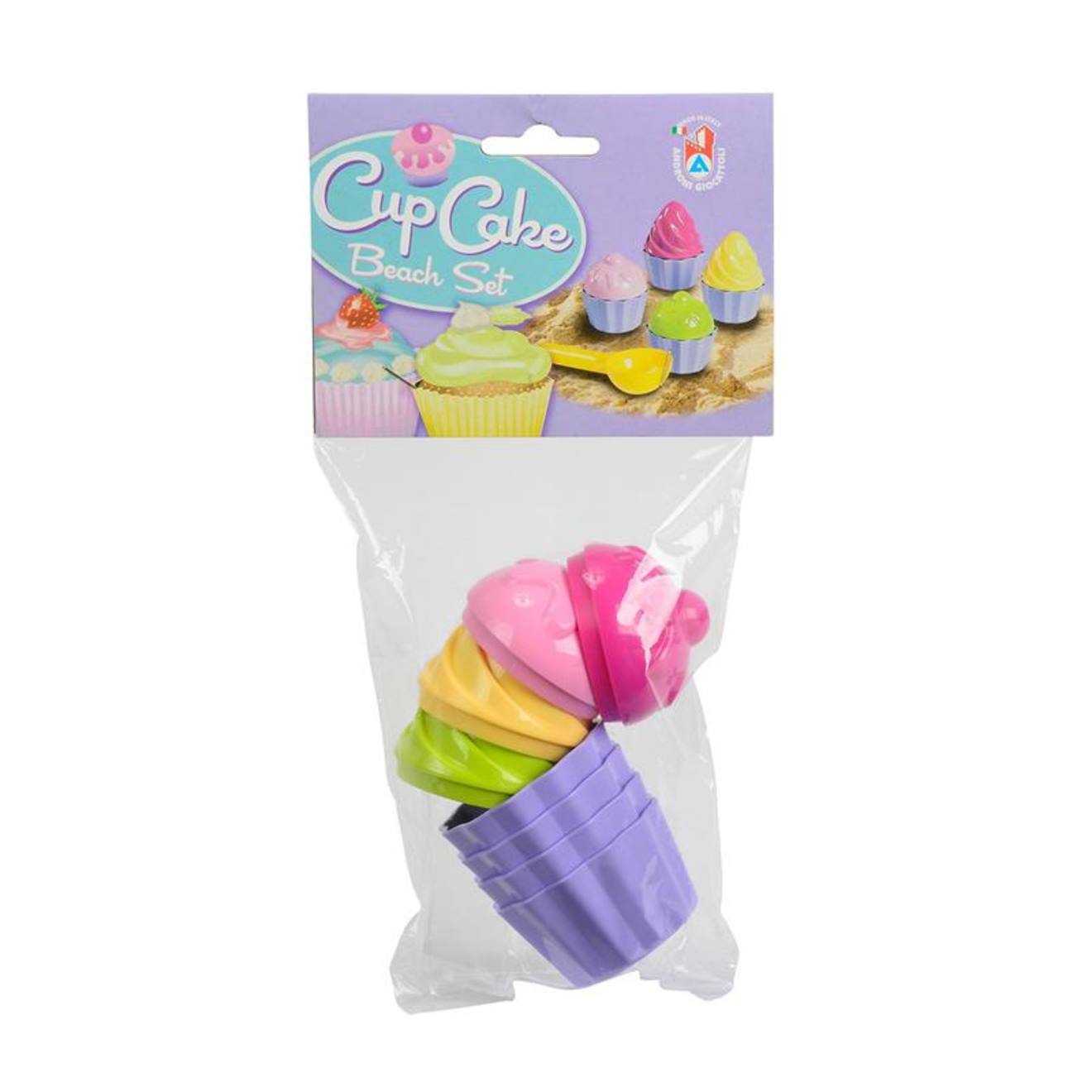 Gâteaux De Moules De Sable Multicolore