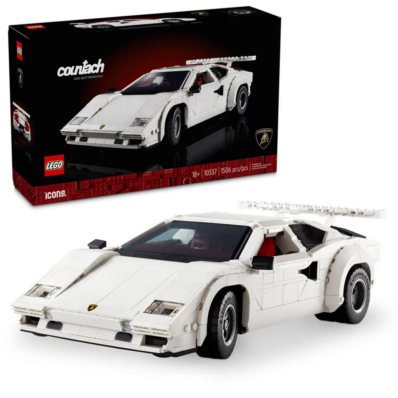 Lamborghini Countach 5000 Quattrovalvole 10337 Blanc