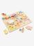 Puzzle à encastrer Ferme en bois FSC® multicolore 6 - vertbaudet enfant 