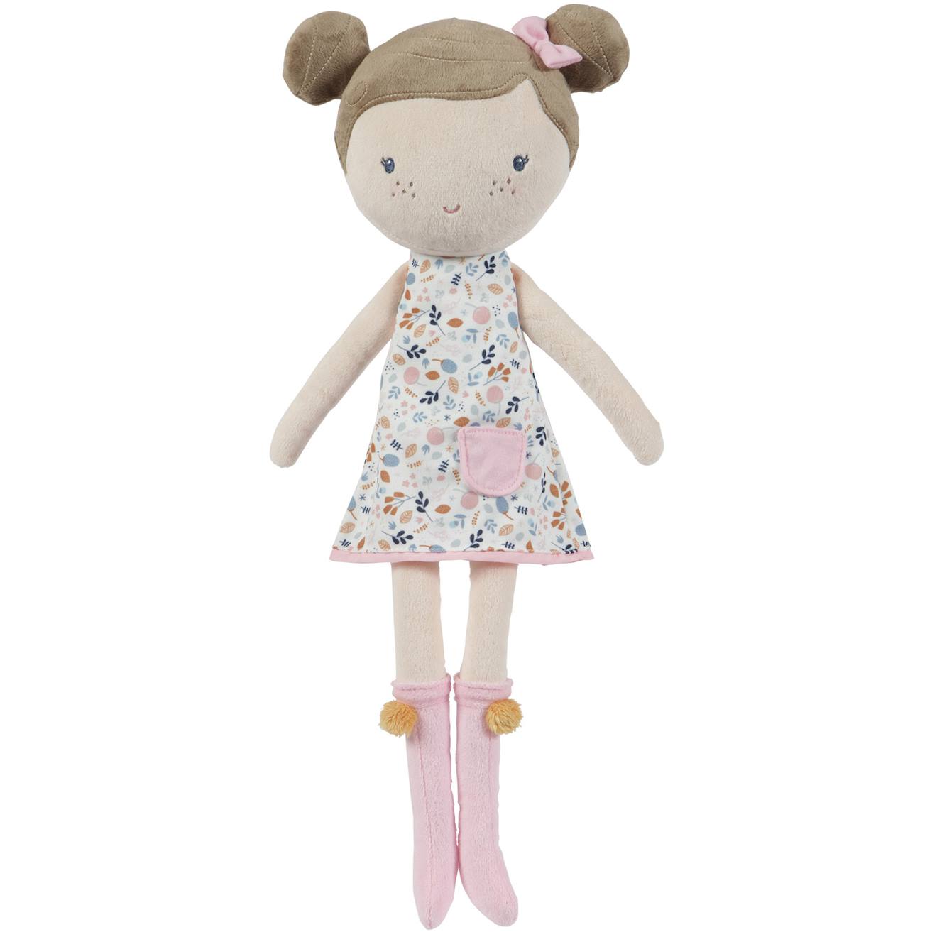 Poupée Souple Rose, Beige, Marron