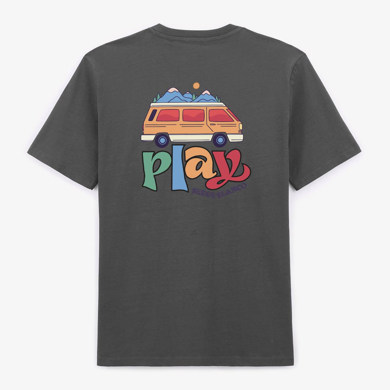 T-shirt Teva Junior Gris Anthracite