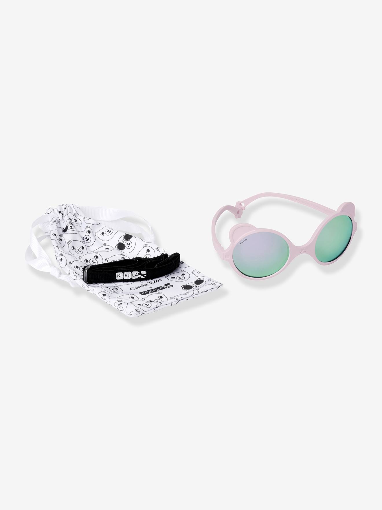 Lunettes de soleil Ourson 1-2 ans Ki ET LA rose pâle