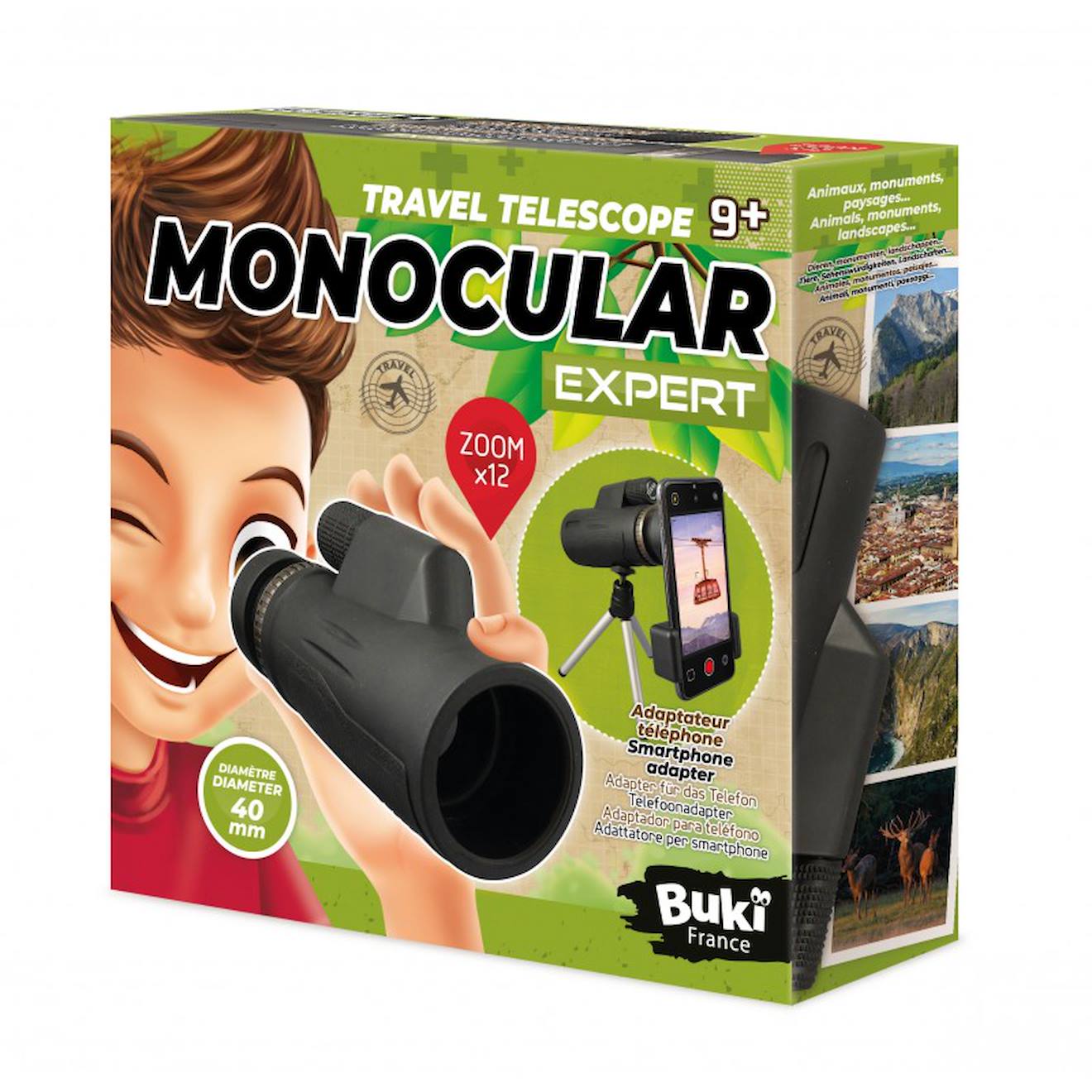 Monoculaire Expert Noir