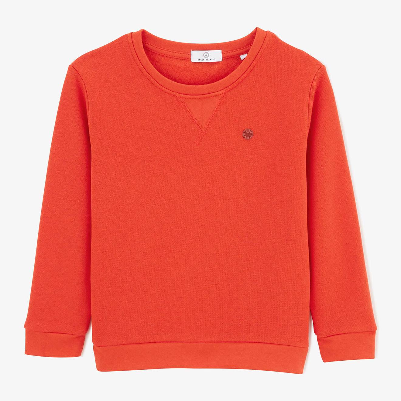 Sweat Junior En Molleton Orange