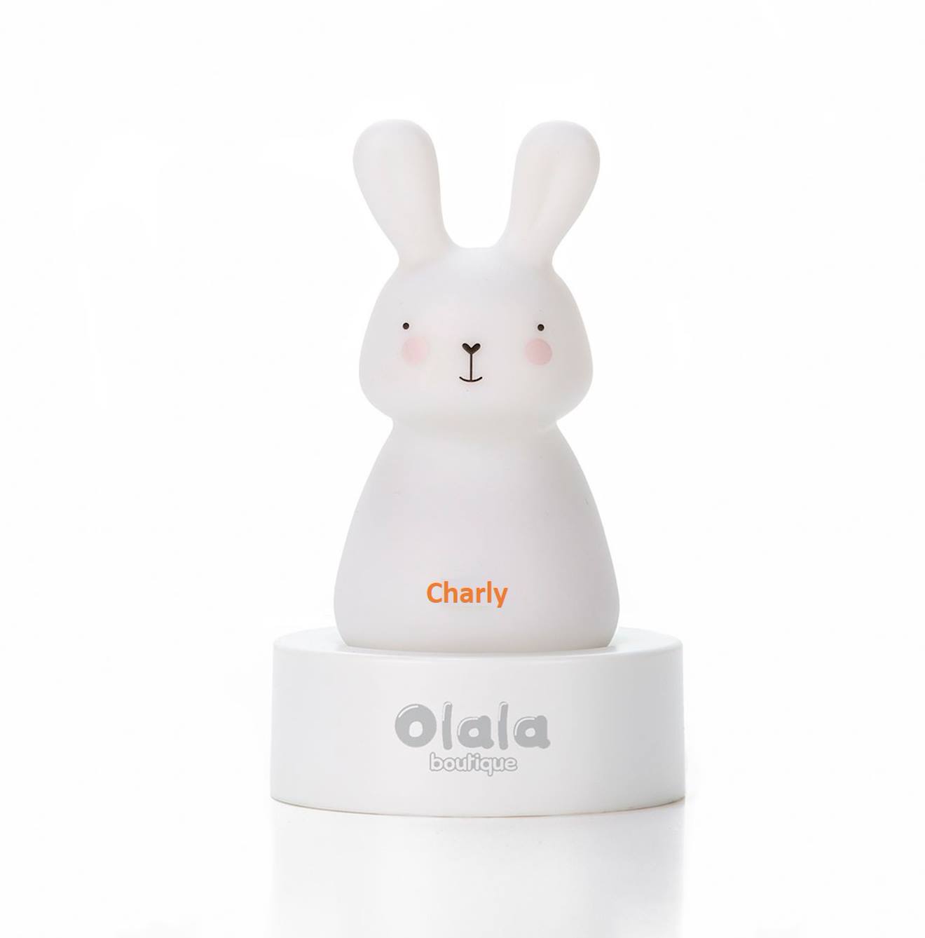 Veilleuse Charly Le Lapin Blanc