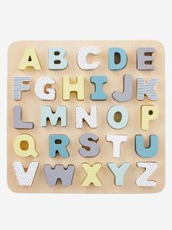 -Puzzle lettres à encastrer en bois FSC®