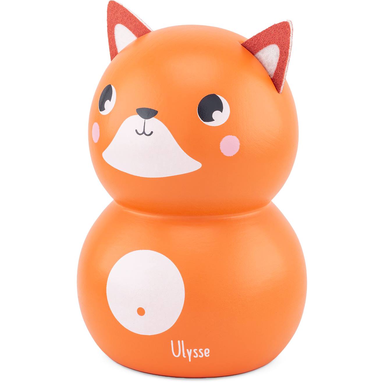 Tirelire Renard Orange