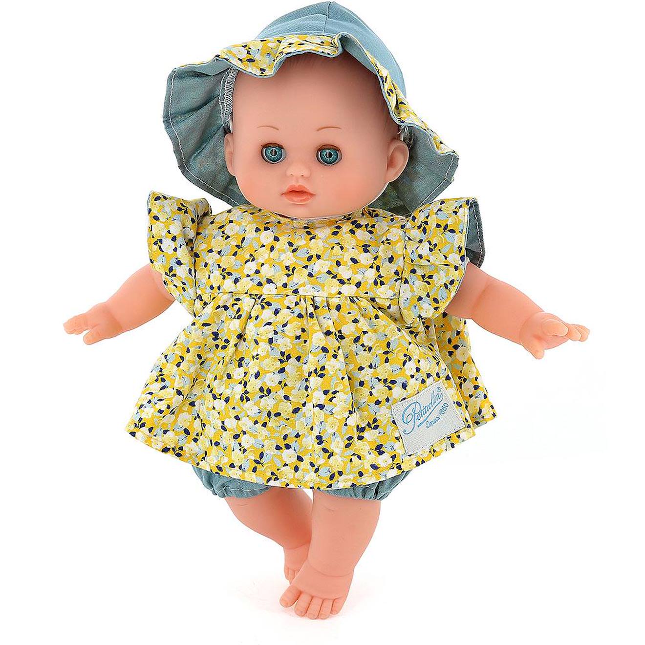 Poupée Ecolo Doll 28 Cm Bouton D'or Jaune