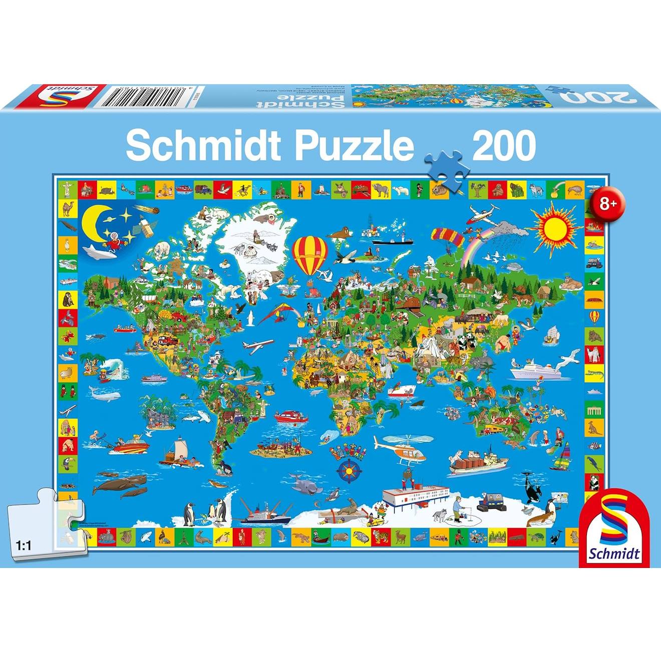 Puzzle Ta Petite Terre 200 Pcs Bleu