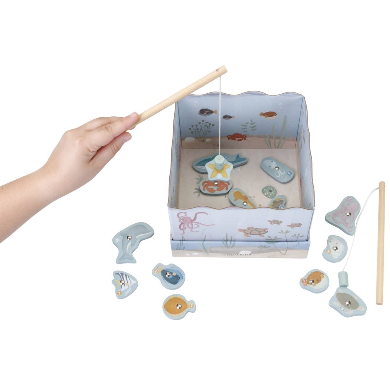 Jeu De Pêche À La Ligne Multicolore