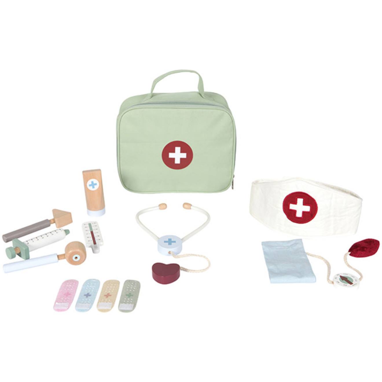 Mallette De Docteur Vert, Rouge